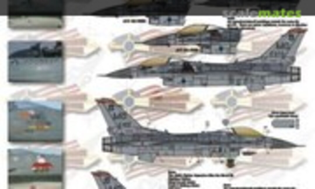 1:32 F-16C Mountian Home's Gunfighters (TwoBobs Aviation Graphics 32-019) 32-019