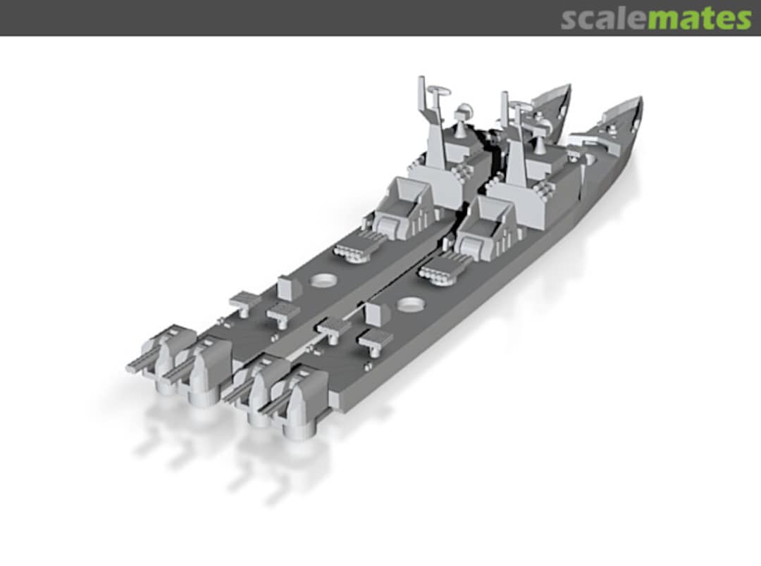 Boxart Soviet Petya Frigate X 2 Decapod Models Boxart Soviet Petya Frigate X 2 Decapod Models