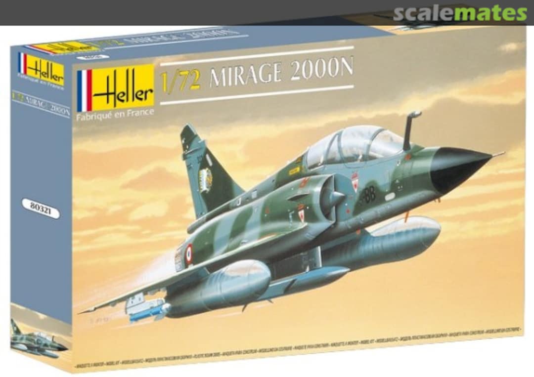 Boxart Mirage 2000N 80321 Heller Boxart Mirage 2000N 80321 Heller