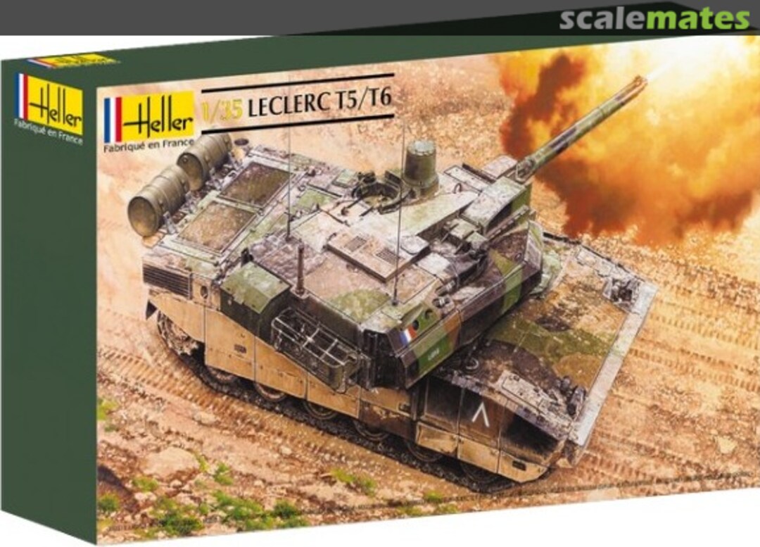 Boxart Leclerc T5/T6 81142 Heller Boxart Leclerc T5/T6 81142 Heller