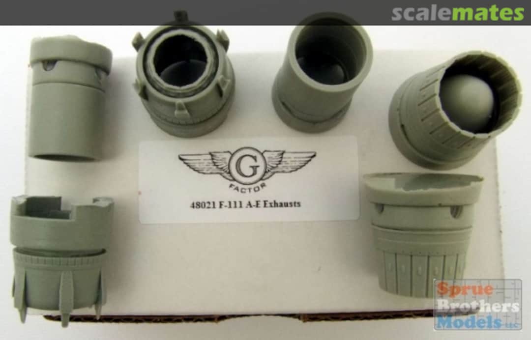 Boxart F-111A-E Aardvark - Exhausts 48021 G Factor Boxart F-111A-E Aardvark - Exhausts 48021 G Factor