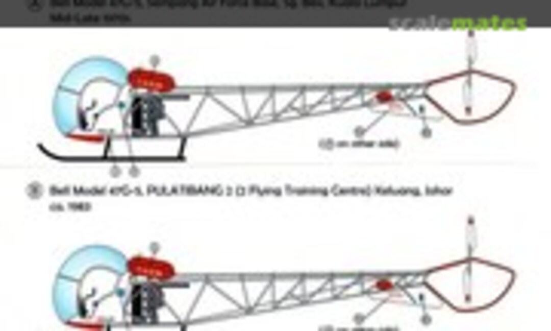 1:72 Bell 47G-5 (Decal-La 7202) 7202