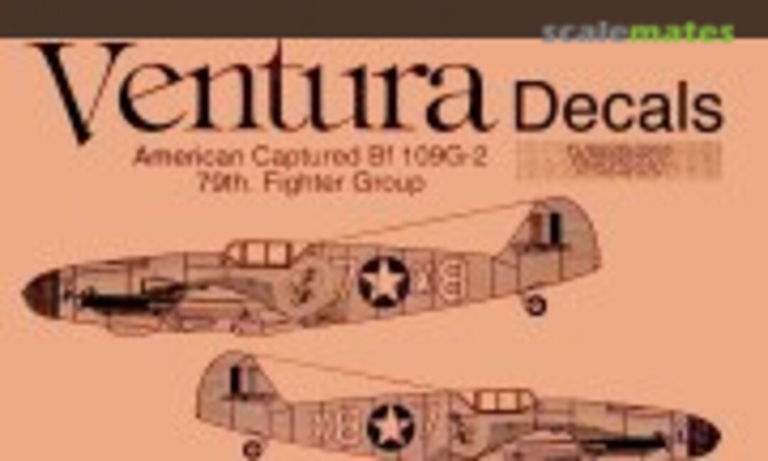 1:32 American Captured Bf 109G-2 (Ventura V3267) V3267