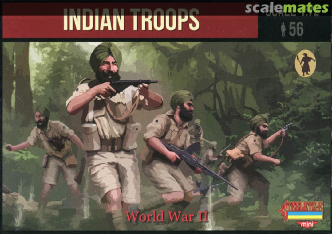 Boxart Indian Troops M119 Strelets-R Boxart Indian Troops M119 Strelets-R