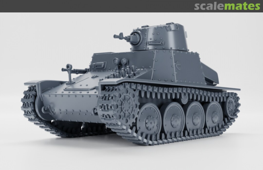 Boxart Tankette CKD AH-IV - closed hatch 72011413 EMP3d Boxart Tankette CKD AH-IV - closed hatch 72011413 EMP3d