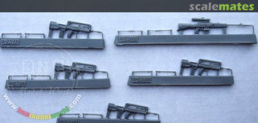 Boxart FAMAS and MAS FRF1 French modern rifles A-237 Tank