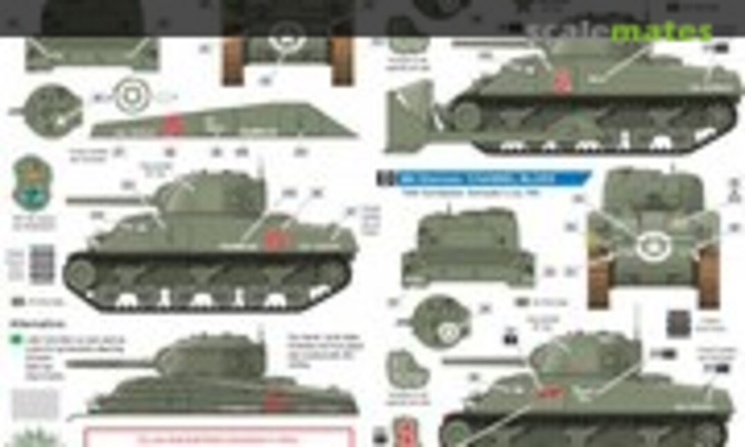 1:72 US Shermans (Bison Decals 72009) 72009