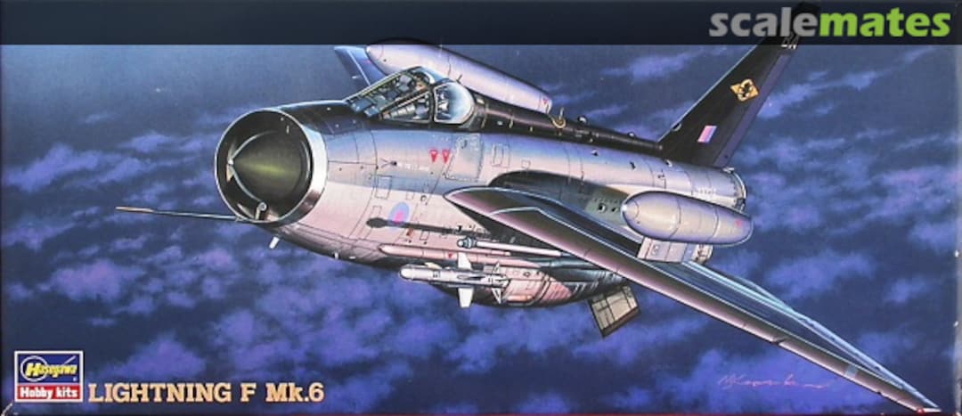 Boxart Lightning F Mk.6 02622 Hasegawa Boxart Lightning F Mk.6 02622 Hasegawa