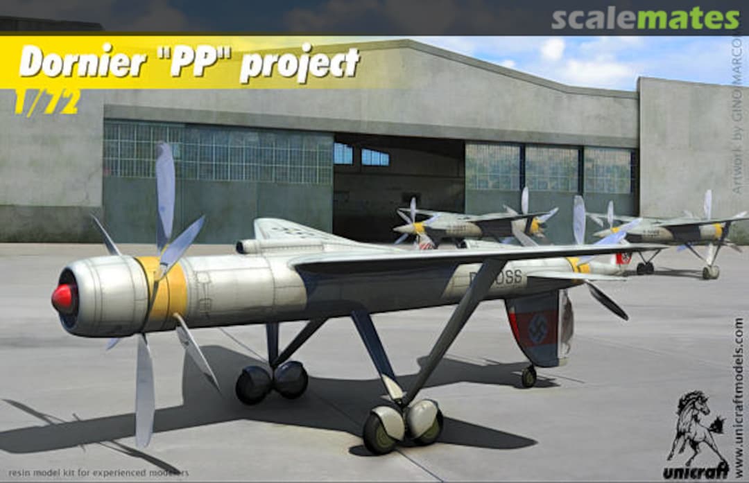 Boxart Dornier PP project Unicraft Models Boxart Dornier PP project Unicraft Models