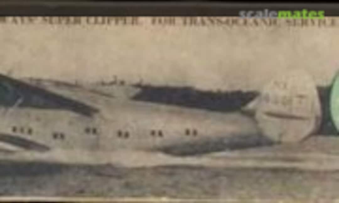 No Boeing 314 Clipper (Strombecker C-6) C-6