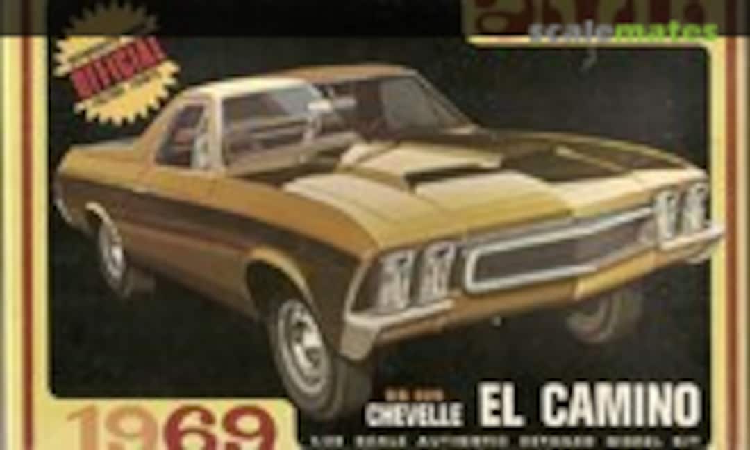 1:25 1969 Chevrolet El Camino (AMT Y914-200)