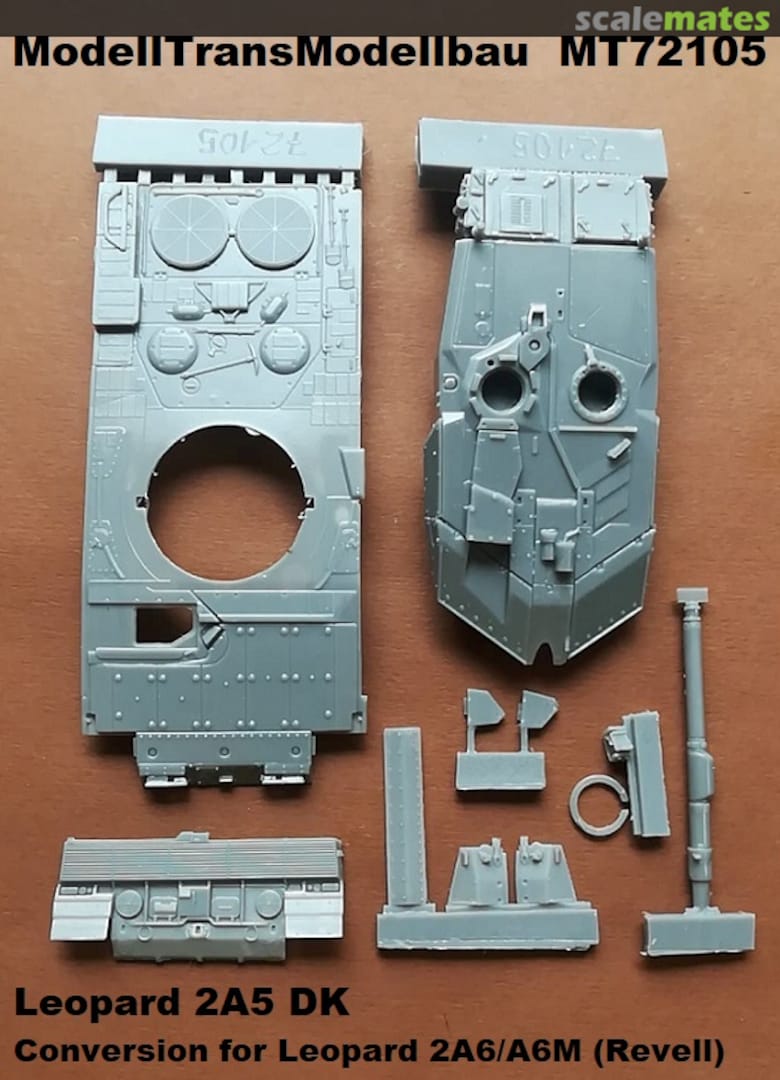 Boxart Leopard 2A5 DK MT72105 Modell Trans Modellbau Boxart Leopard 2A5 DK MT72105 Modell Trans Modellbau
