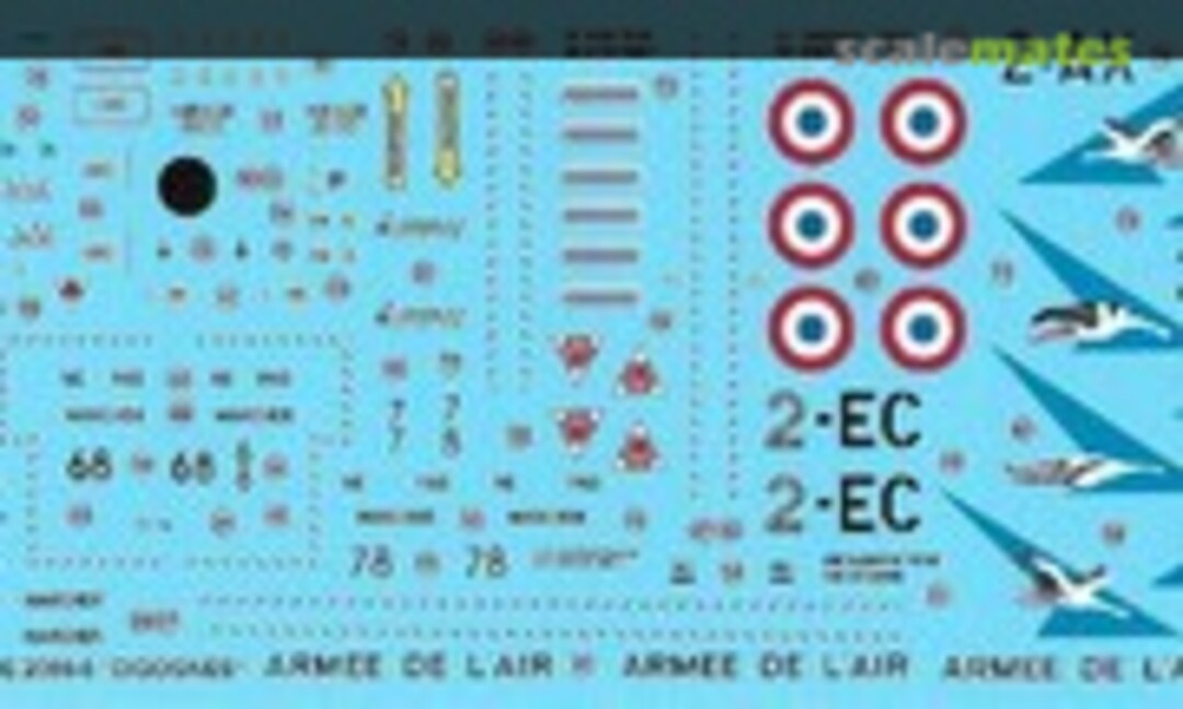 1:48 Mirage 2000-5F 'Cigognes' (Berna Decals BD 48-146) BD 48-146