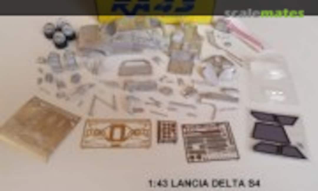 1:43 Lancia Delta S 4 closed Rally Version (RACING43 KIT440)