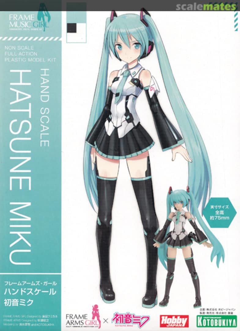 Boxart Hand Scale Hatsune Miku FG081 Kotobukiya Boxart Hand Scale Hatsune Miku FG081 Kotobukiya