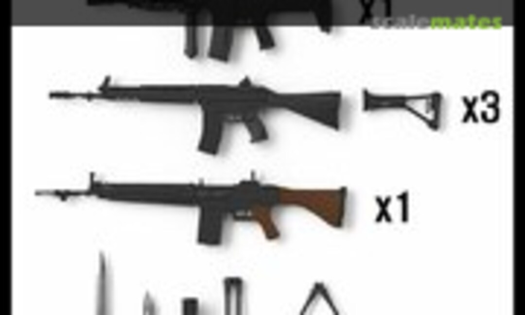 1:35 JGSDF Rifle Set (Tori Factory ZA-009A) ZA-009A