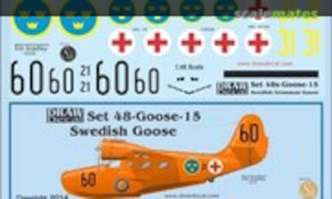1:48 Swedish Goose (Draw Decal 48-Goose-15) 48-Goose-15