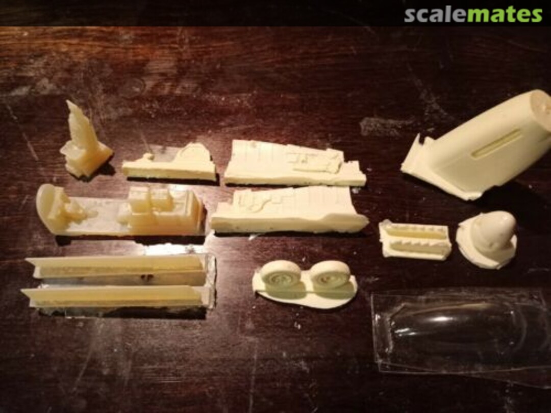 Boxart Resin Update set for Monogram/Revell Classic P-51D Wilde Sau Resin Boxart Resin Update set for Monogram/Revell Classic P-51D Wilde Sau Resin