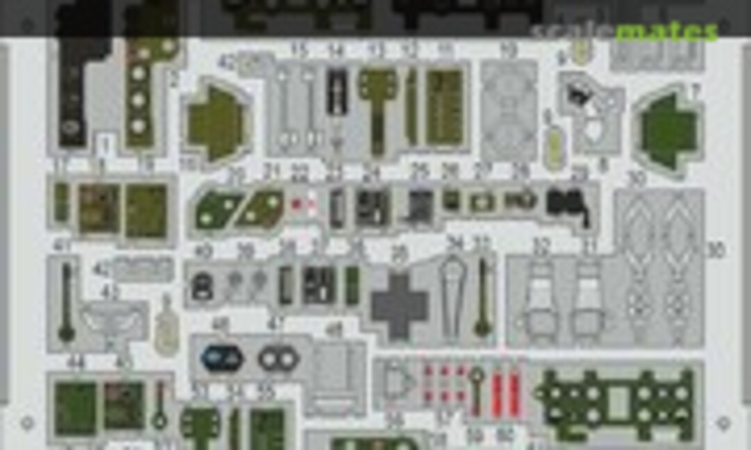 1:48 A6M2b detail set (Eduard FE1344) FE1344