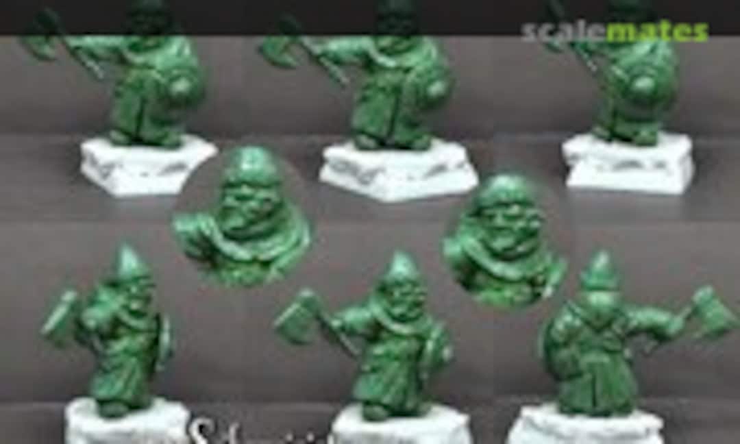 28mm Gnome Warrior #2 (Scibor Monsterous Miniatures 28FM0586) 28FM0586