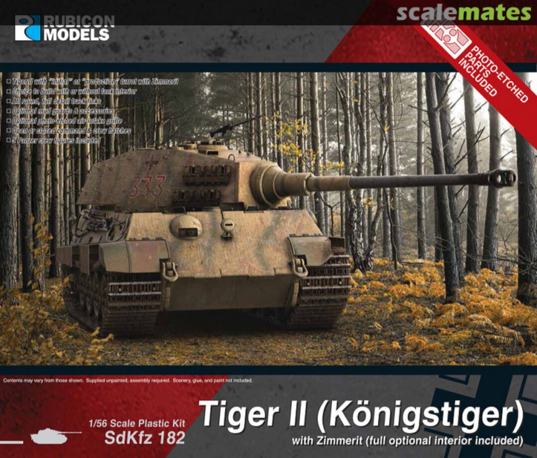 Boxart Tiger II (Königstiger) 280100 Rubicon Models