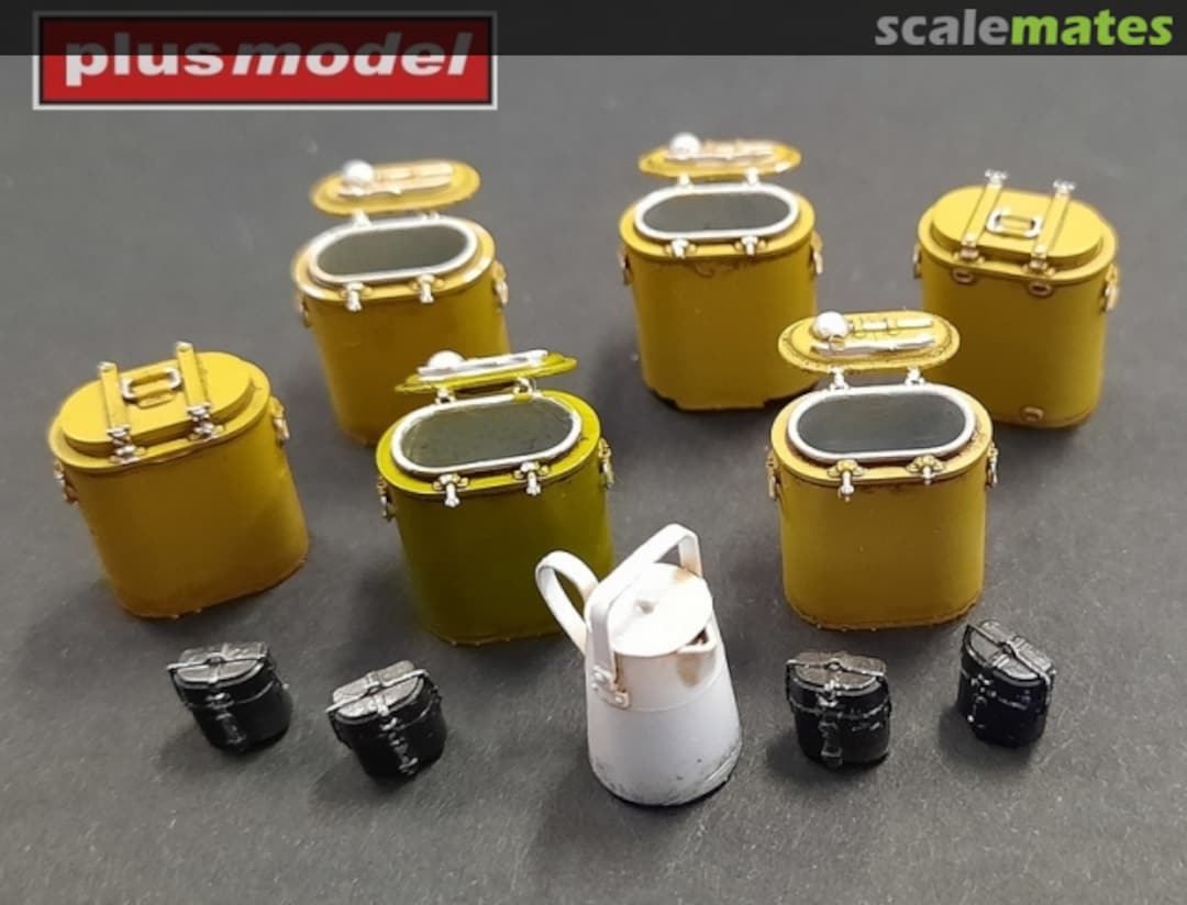 Boxart Thermos Containers WW II DP3011 PlusModel Boxart Thermos Containers WW II DP3011 PlusModel