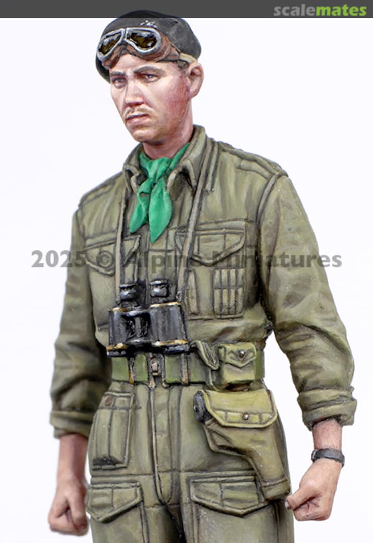 Boxart CW Tank Commander 35328 Alpine Miniatures