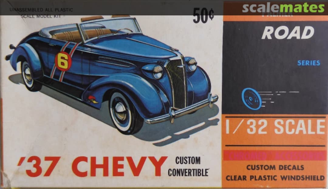 Boxart '37 Chevy Custom Convertible 402 Palmer Plastics Boxart '37 Chevy Custom Convertible 402 Palmer Plastics