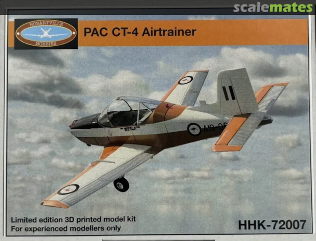 Boxart PAC CT-4 Airtrainer HHK-72007 Hobartville Hobbies