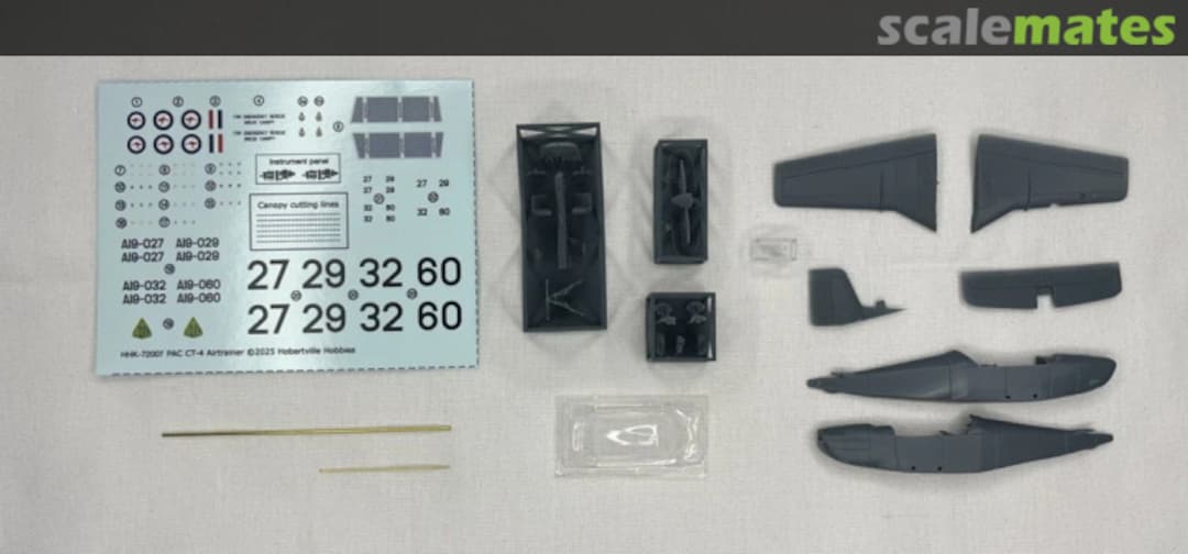 Contents PAC CT-4 Airtrainer HHK-72007 Hobartville Hobbies