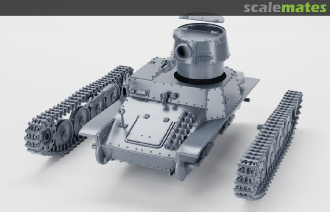 Boxart Tankette CKD AH-IV - open hatch 72011414 EMP3d Boxart Tankette CKD AH-IV - open hatch 72011414 EMP3d