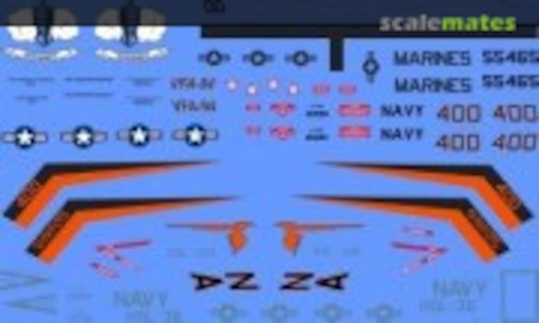 1:72 SHARUR OV-10 F/A-18 Su-34 Tu-22M (Wolfpak Decals 72-126) 72-126