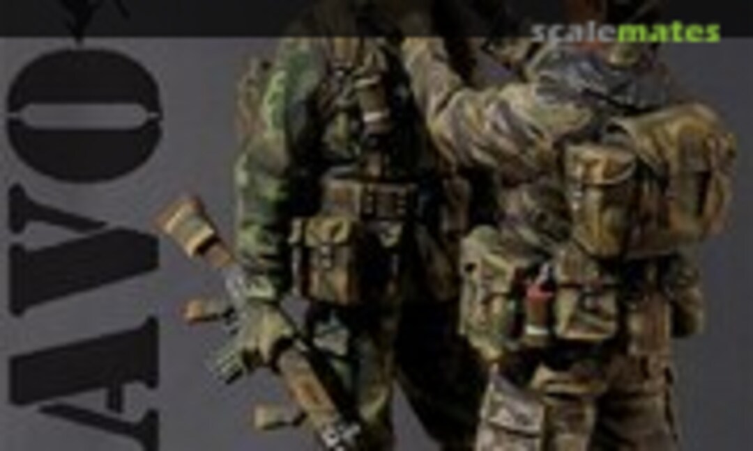 1:35 "Jungle Make-up". Australian SAS (Bravo-6 B6-35019) B6-35019
