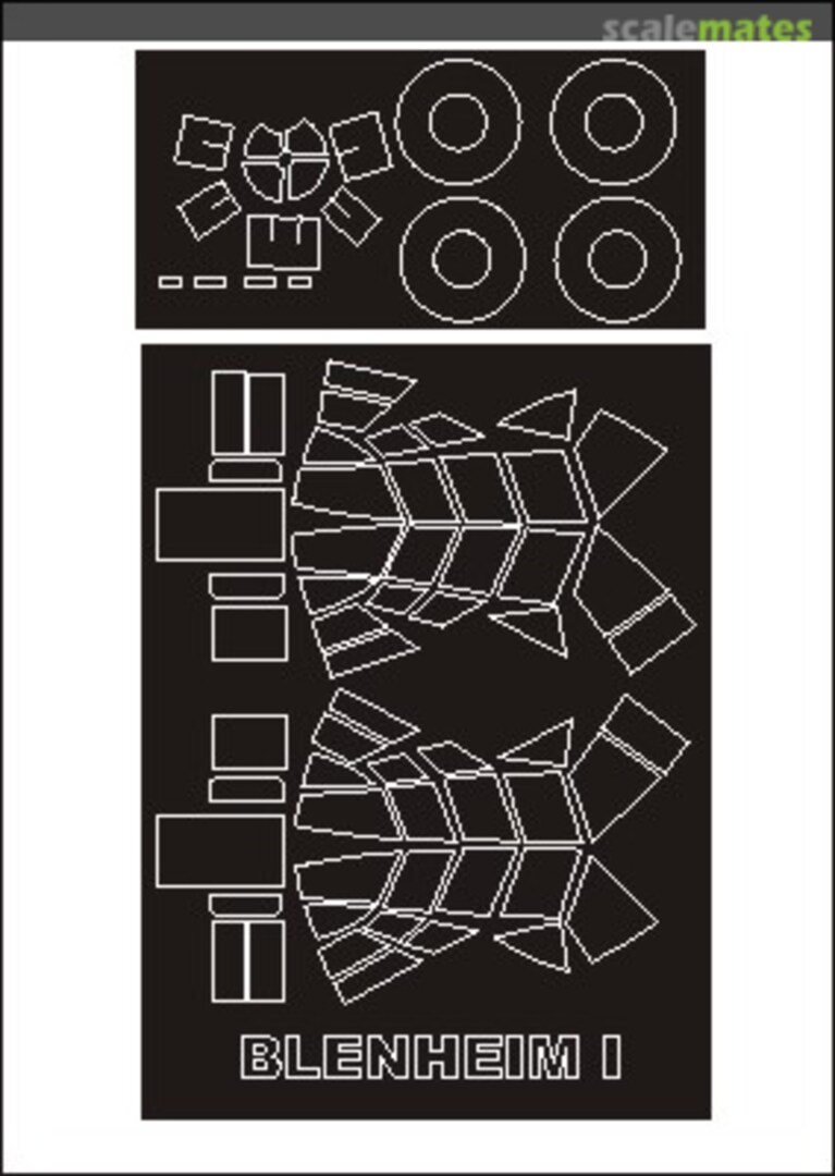 Boxart Bristol Blenheim Mk I SM48287 Montex Boxart Bristol Blenheim Mk I SM48287 Montex
