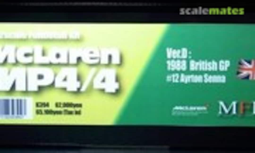 1:12 McLaren MP4/4 (Model Factory Hiro K-394)