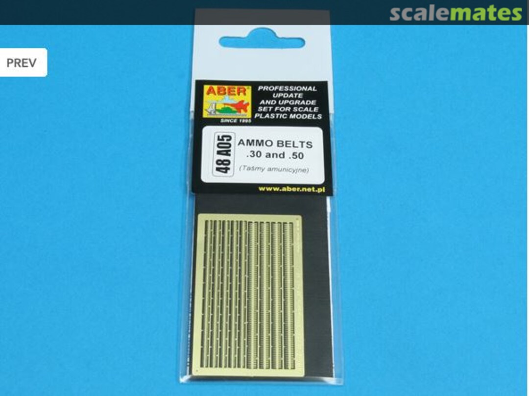 Boxart Ammo Belts .30 & .50 48A05 Aber Boxart Ammo Belts .30 & .50 48A05 Aber