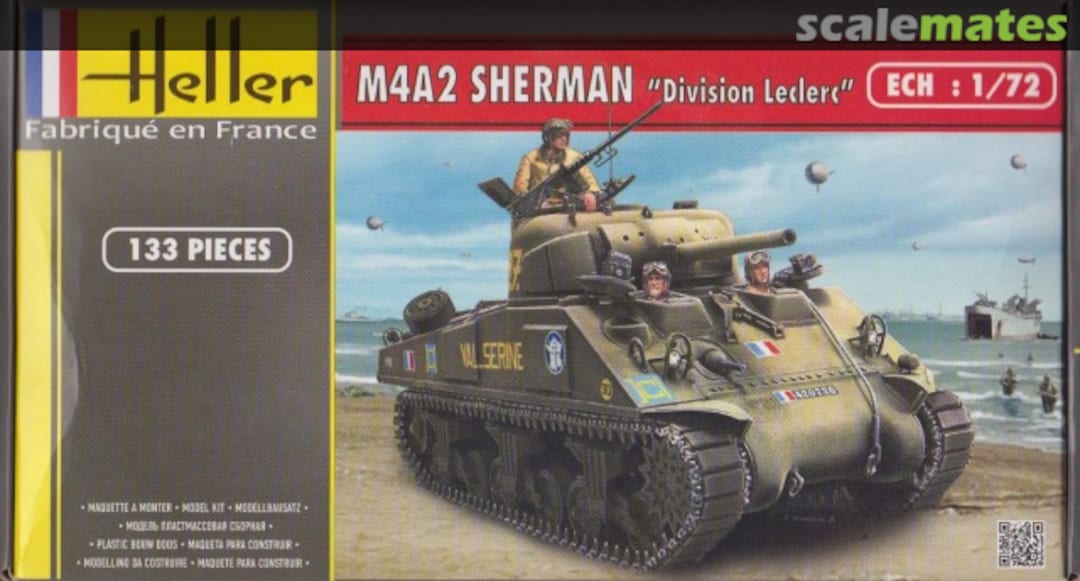 Boxart M4A2 Sherman "Division Leclerc" 79894 Heller Boxart M4A2 Sherman "Division Leclerc" 79894 Heller