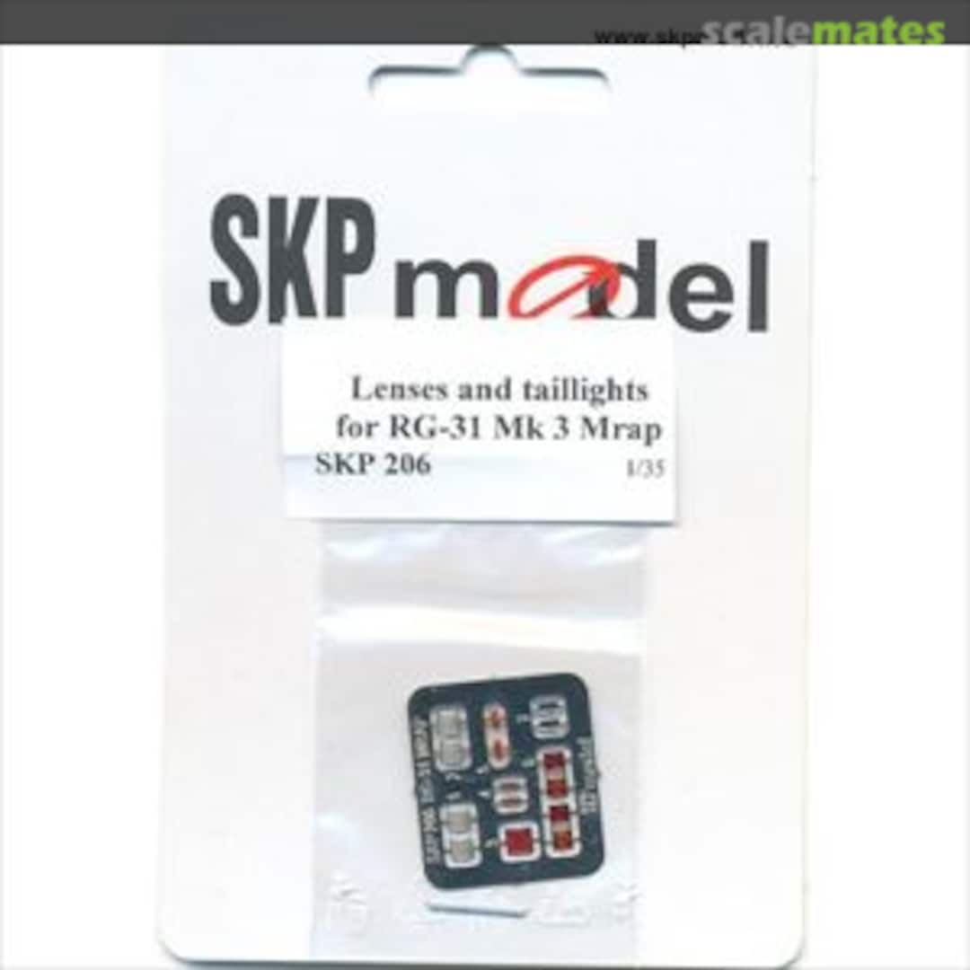Boxart Lenses and taillights for RG-31 Mk 3 Mrap - Kinetic - SKP 206 SKP model Boxart Lenses and taillights for RG-31 Mk 3 Mrap - Kinetic - SKP 206 SKP model