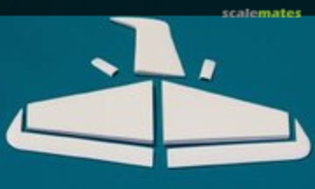 1:48 Canberra tail surfaces, scoops for B-57A and B (Loon Models LO48225) LO48225