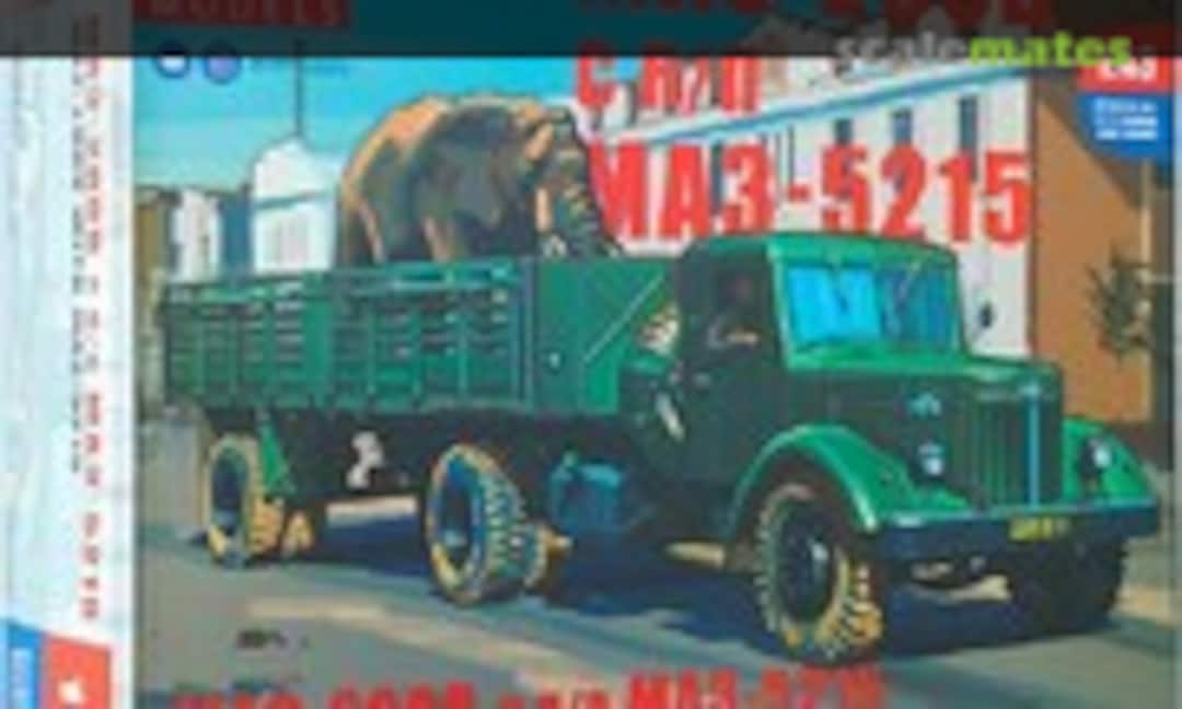 1:43 MAZ-200 + Semitrailer MAZ-5215 (AVD Models 7057)