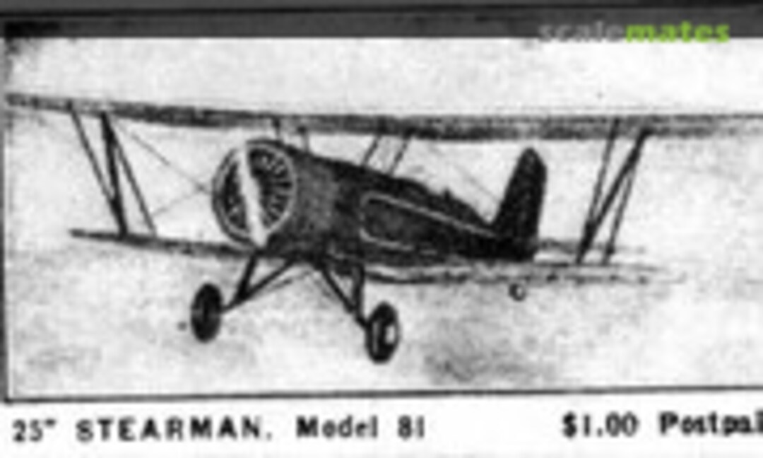 1:18 Stearman Model 81 (Scientific )