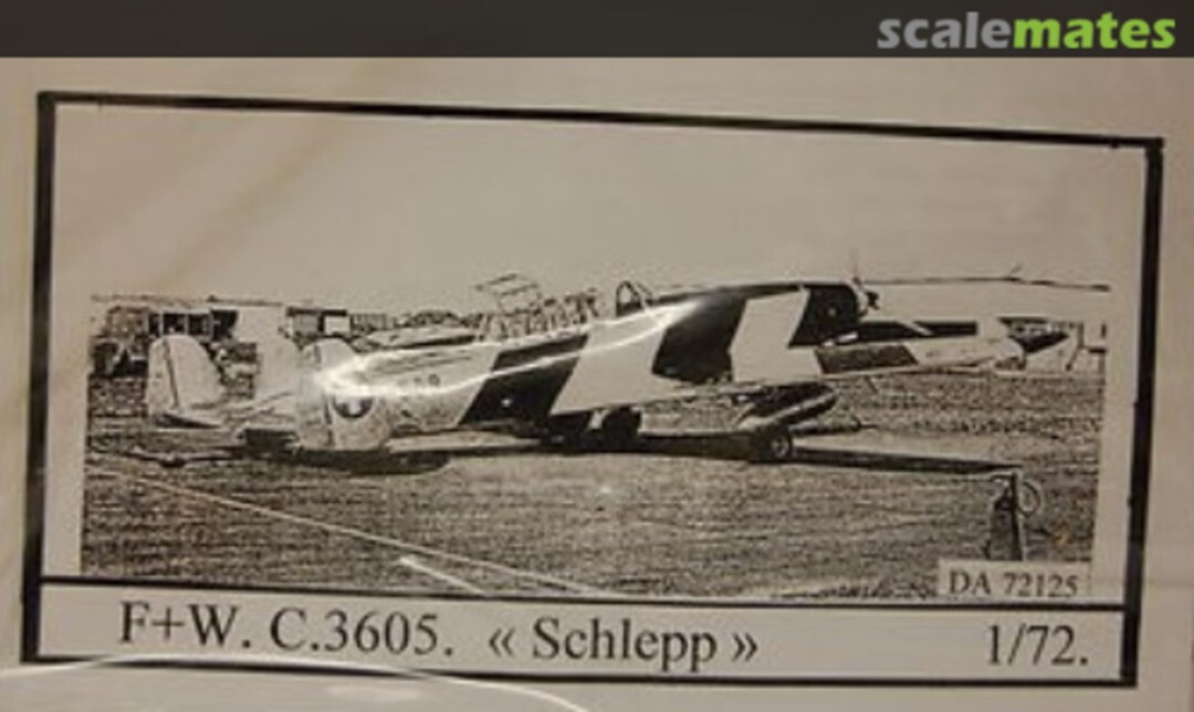 Boxart F+W.C.3605."Schlepp" DA72125 Dujin Boxart F+W.C.3605."Schlepp" DA72125 Dujin