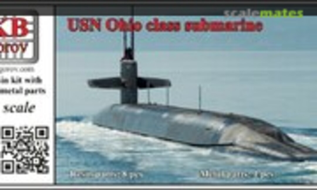 1:1200 Ohio class submarine (OKB Grigorov 120006) 120006