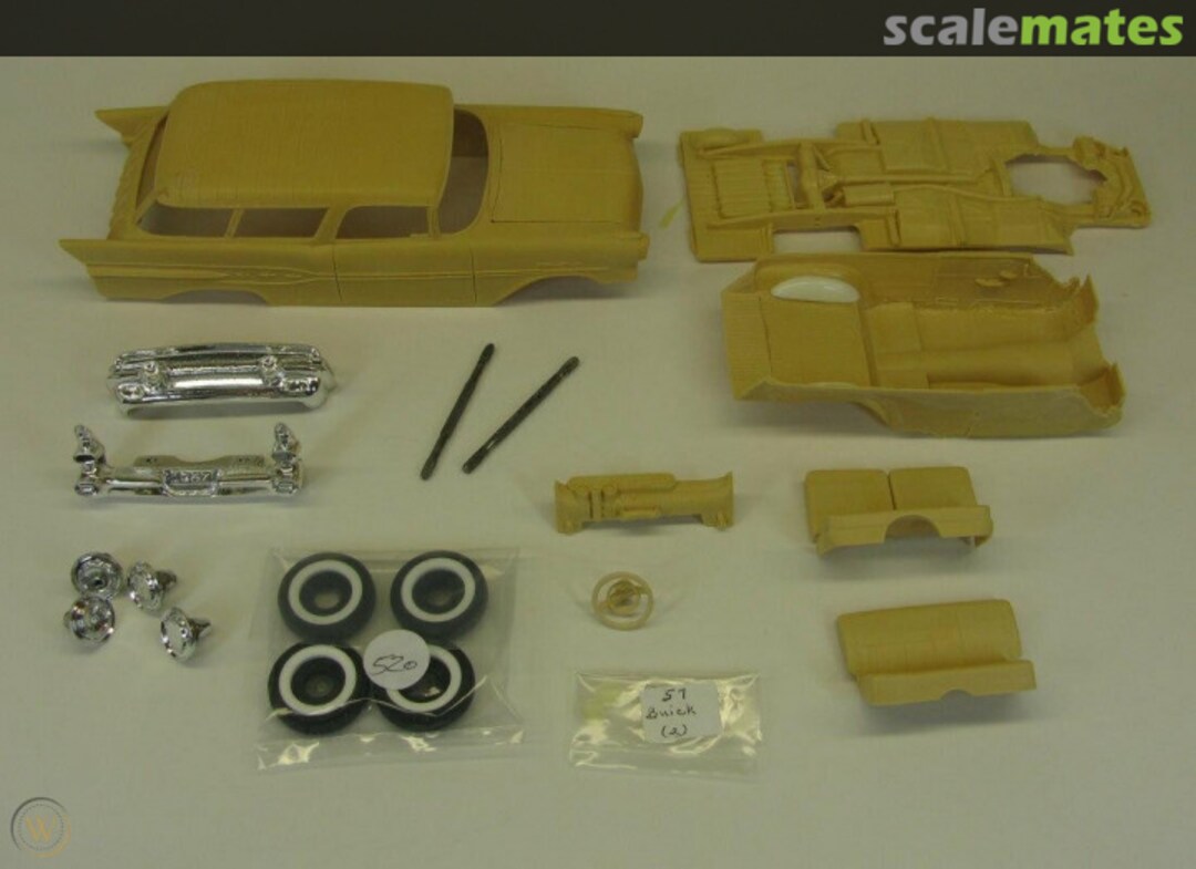 Boxart 1957 Pontiac Safari All American Models Boxart 1957 Pontiac Safari All American Models