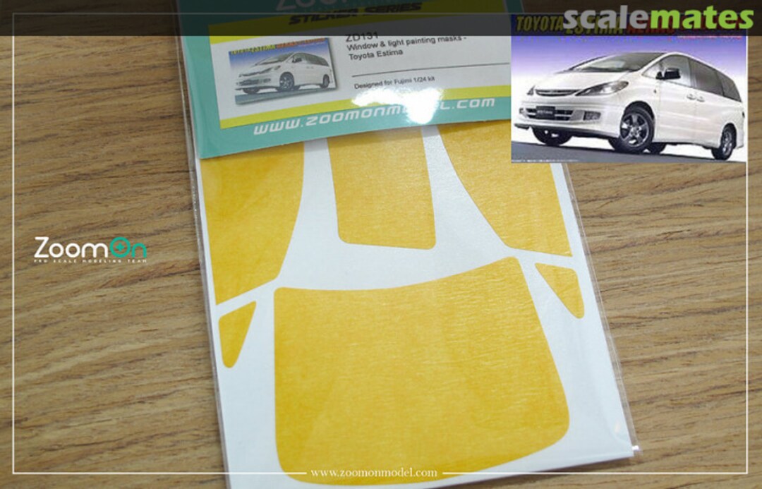 Boxart Window & light painting masks - Toyota Estima ZD131 ZoomOn Boxart Window & light painting masks - Toyota Estima ZD131 ZoomOn