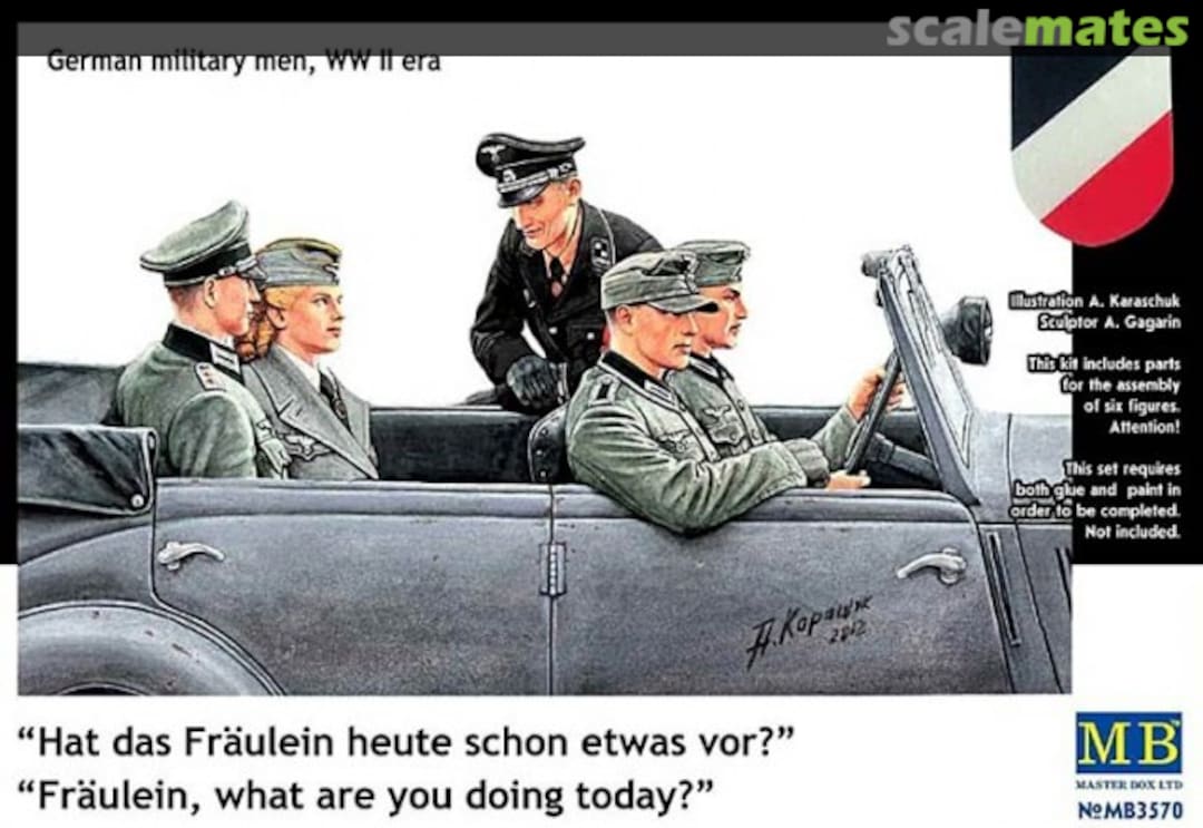 Boxart "Hat das Fräulein heute schon etwas vor?" MB3570 Master Box Boxart "Hat das Fräulein heute schon etwas vor?" MB3570 Master Box