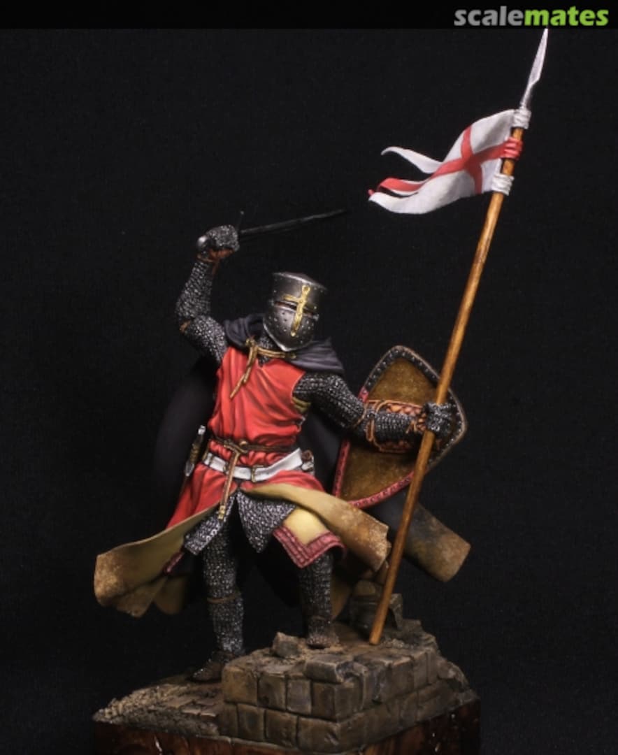 Boxart Crusader Knight XIII c. 75-039 Tin-Berlin Boxart Crusader Knight XIII c. 75-039 Tin-Berlin