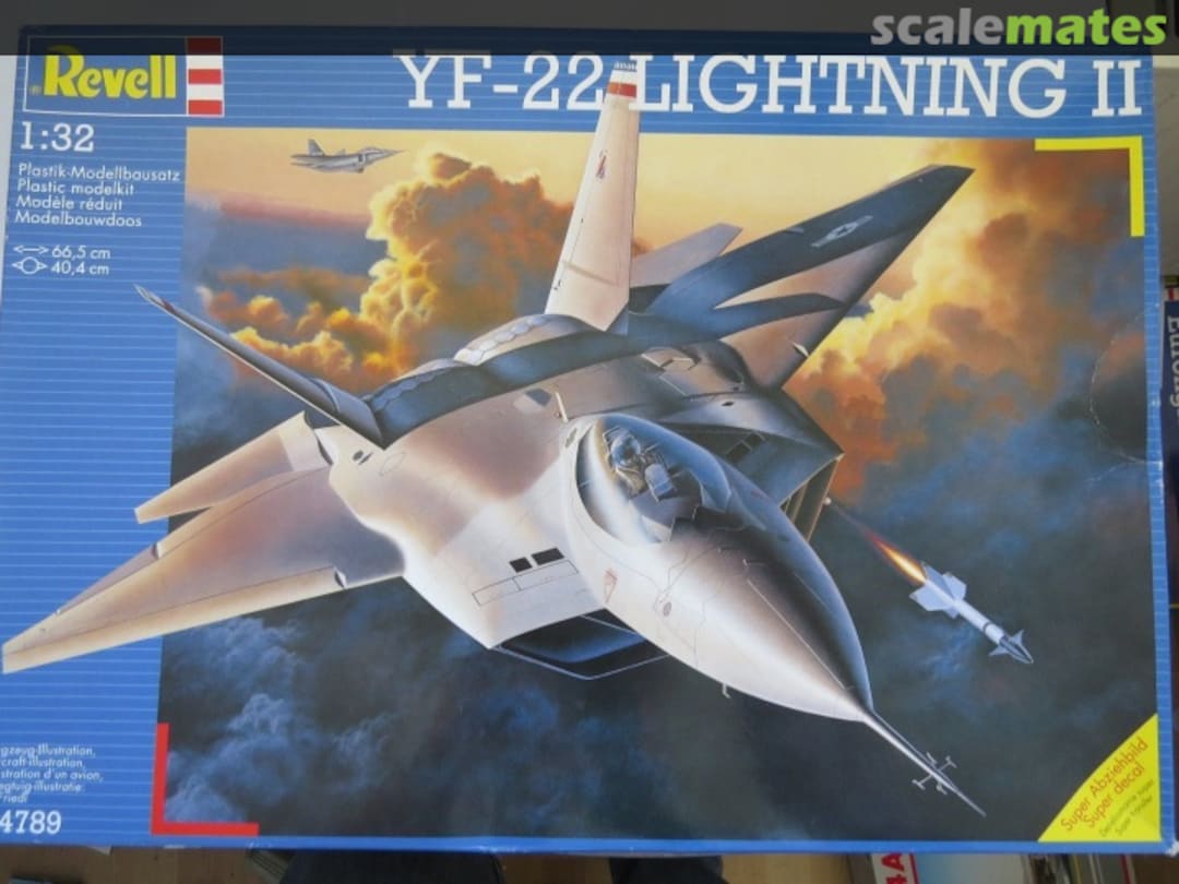Boxart YF-22 Lightning II 04789 Revell Boxart YF-22 Lightning II 04789 Revell