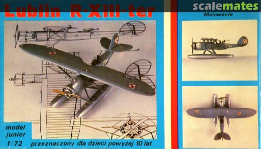 Boxart Lublin R-XIII-ter SWW822-413 Janusz Makowski Boxart Lublin R-XIII-ter SWW822-413 Janusz Makowski