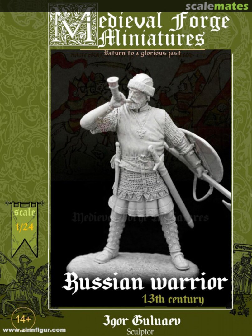 Boxart Russian Warrior C-75-112 Medieval Forge Miniatures Boxart Russian Warrior C-75-112 Medieval Forge Miniatures